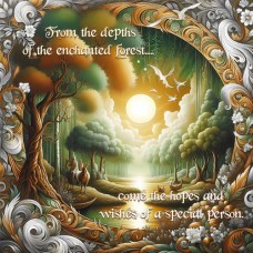 INSPIRAZIONS GREETING CARD The Magic Forest 2